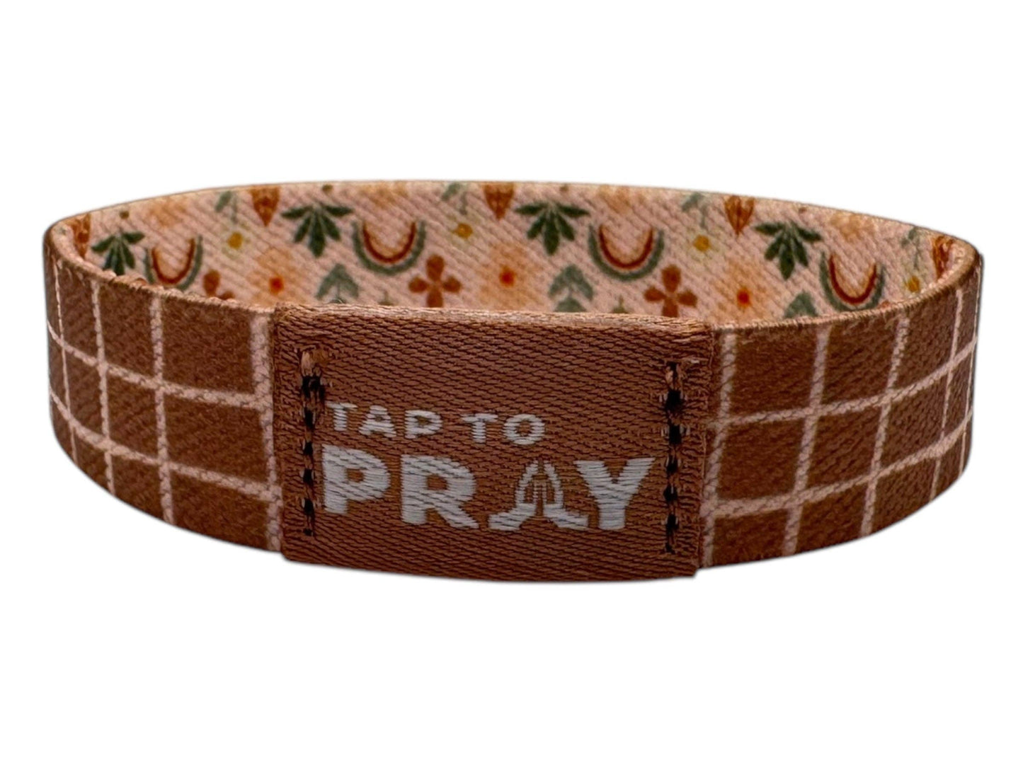 Tap To Pray™ Wristbands - Prairie & Plaid: Small