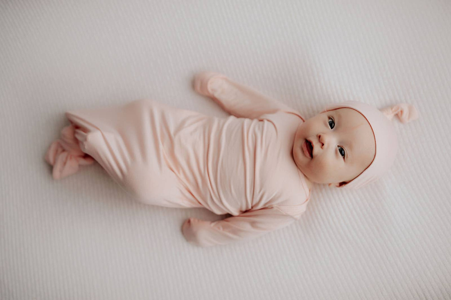 Heavenly Pink Knotted Gown: Gown