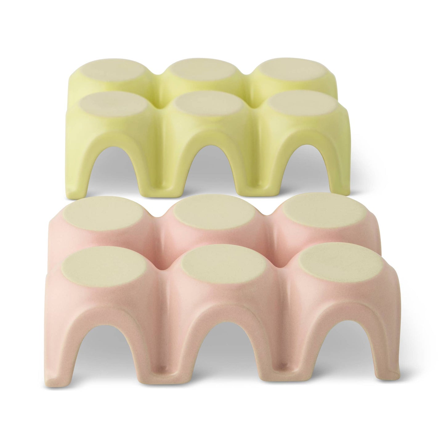 2pk 6 Section Ceramic Egg Tray - FNT/PNF