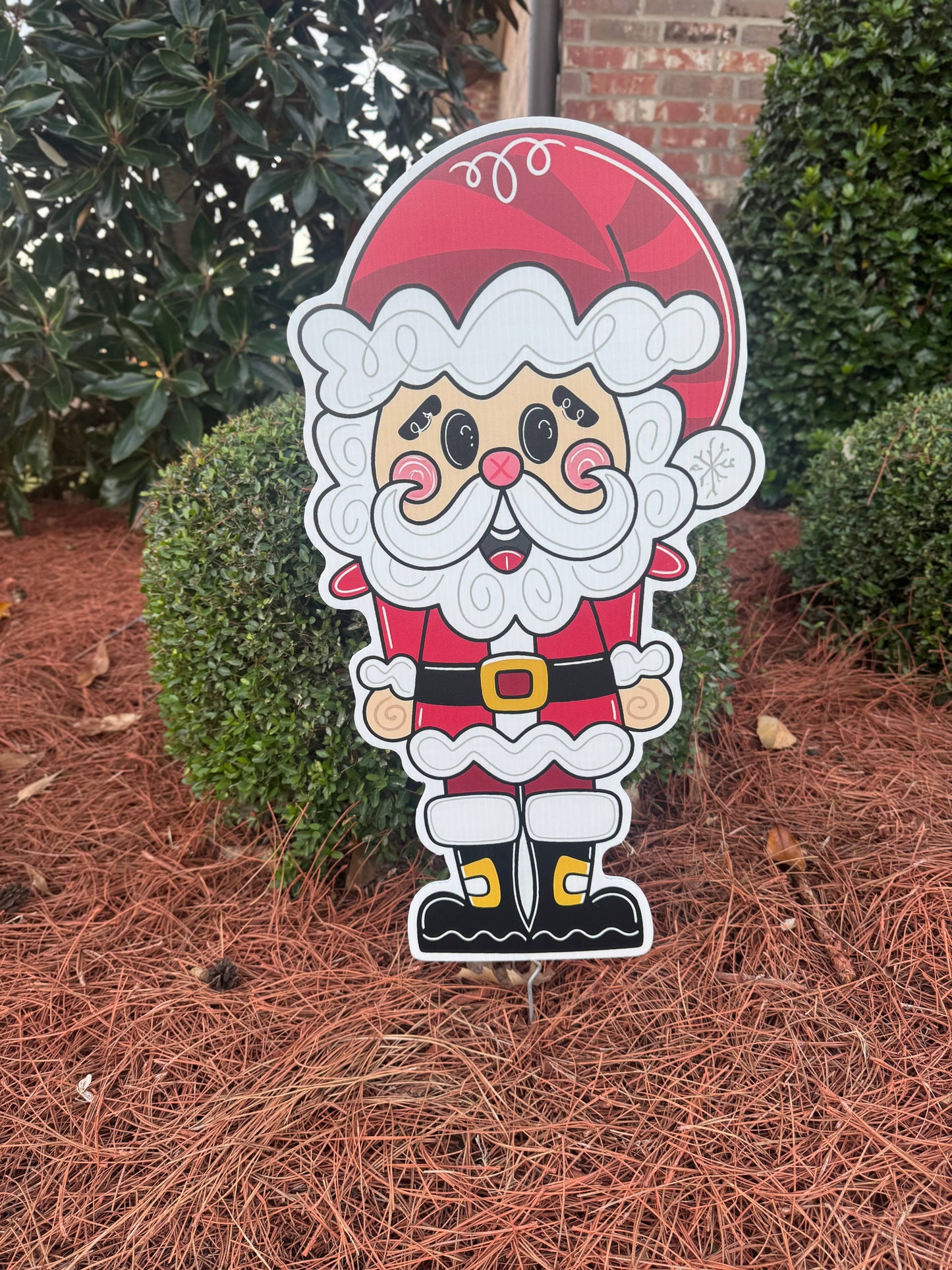 Jolly Santa : Flower Pot