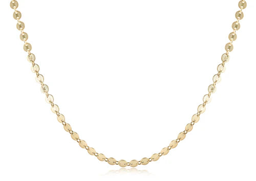 15” chocker infinity chic chain- gold