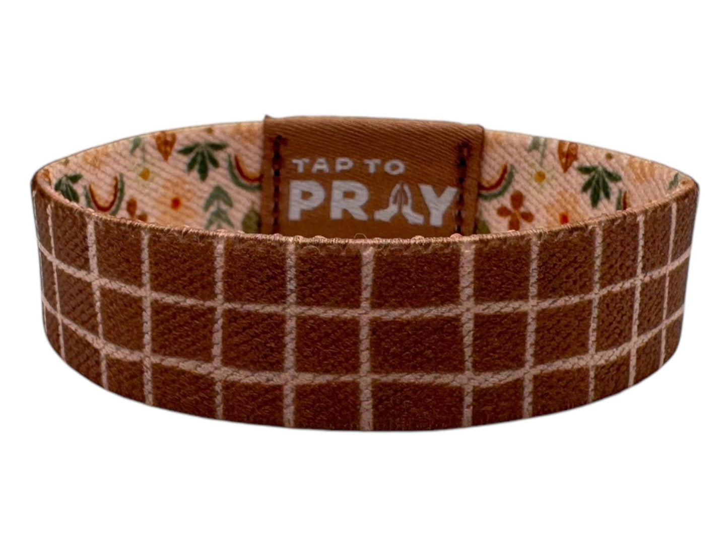 Tap To Pray™ Wristbands - Prairie & Plaid: Small