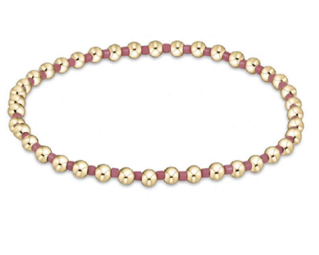 Hope Grateful Bracelet - Bright pink