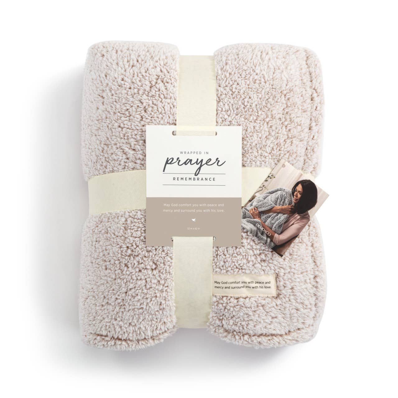 Taupe Prayer Blanket - Remembrance