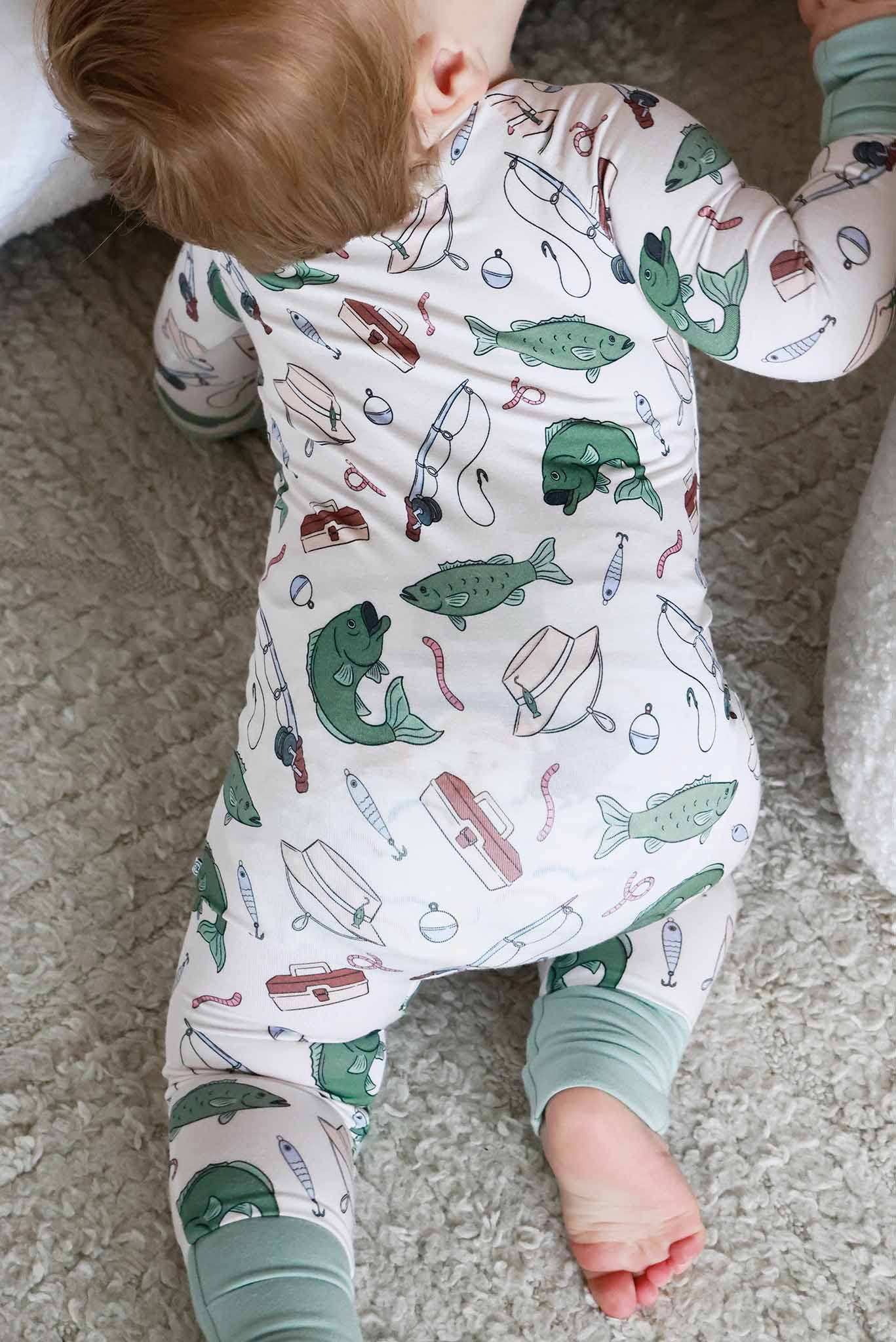 Convertible Zip Romper | Off the Hook: 0-3 months