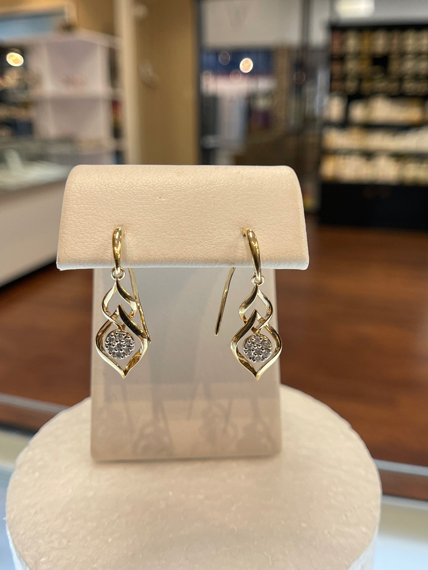 Diamond earrings