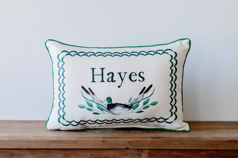 MALLARD NAME PILLOW
