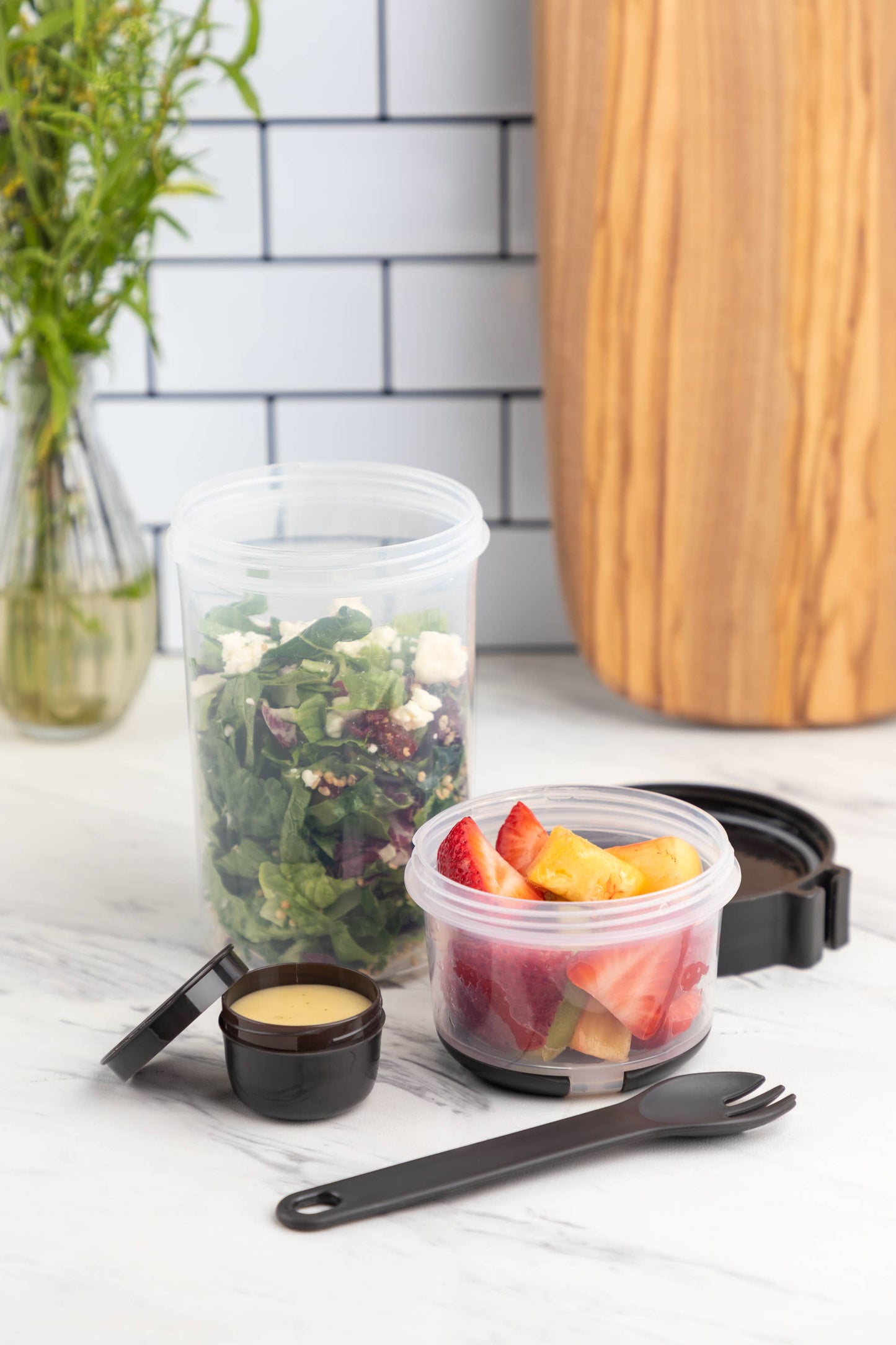 25.7oz Black Lunch on the Go Cup