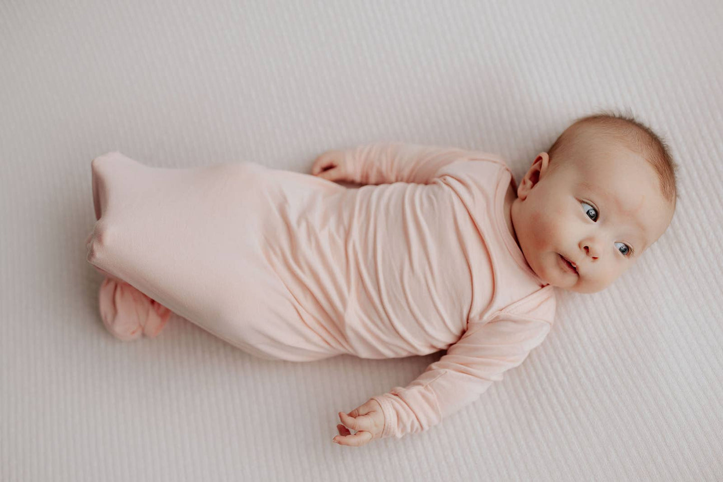 Heavenly Pink Knotted Gown: Gown