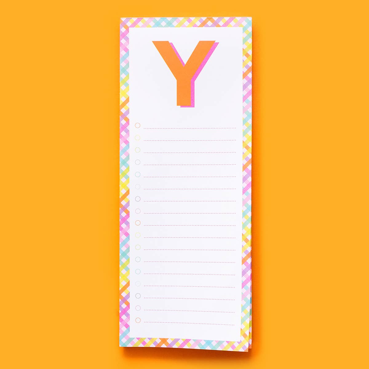 List Pads - Letters A-Z - Each: K