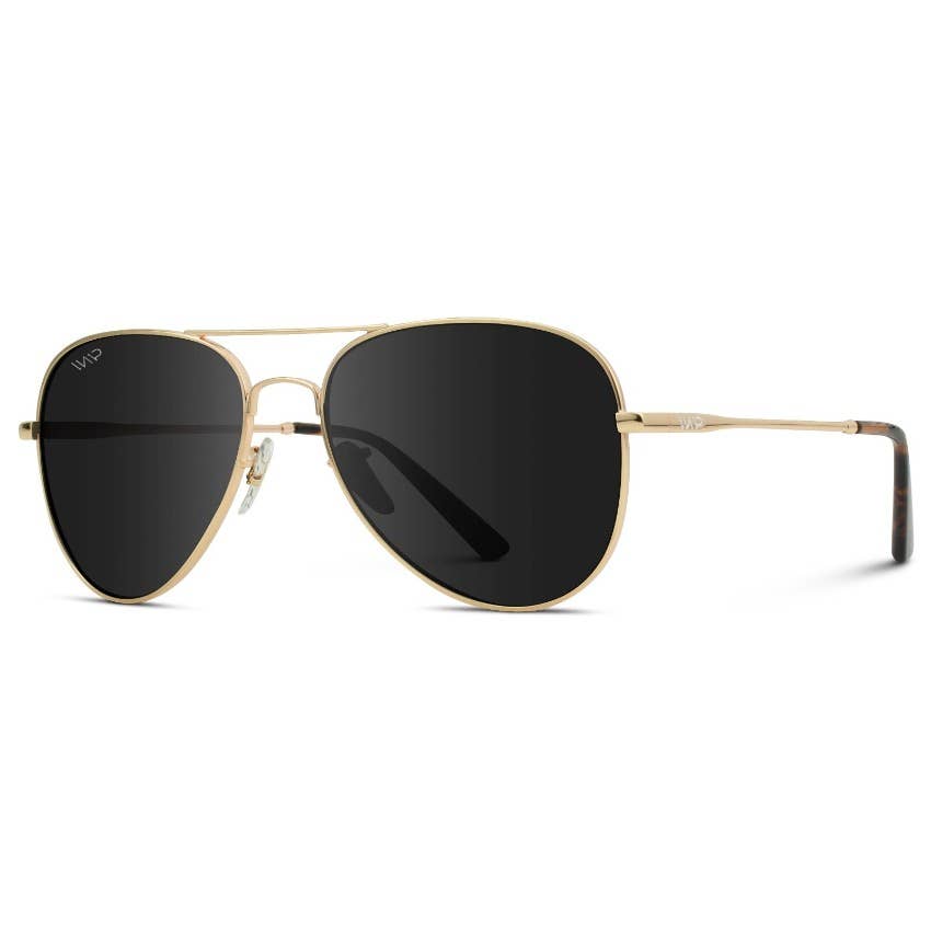 Maxwell - Polarized Aviator Frame Sunglasses: Woodland