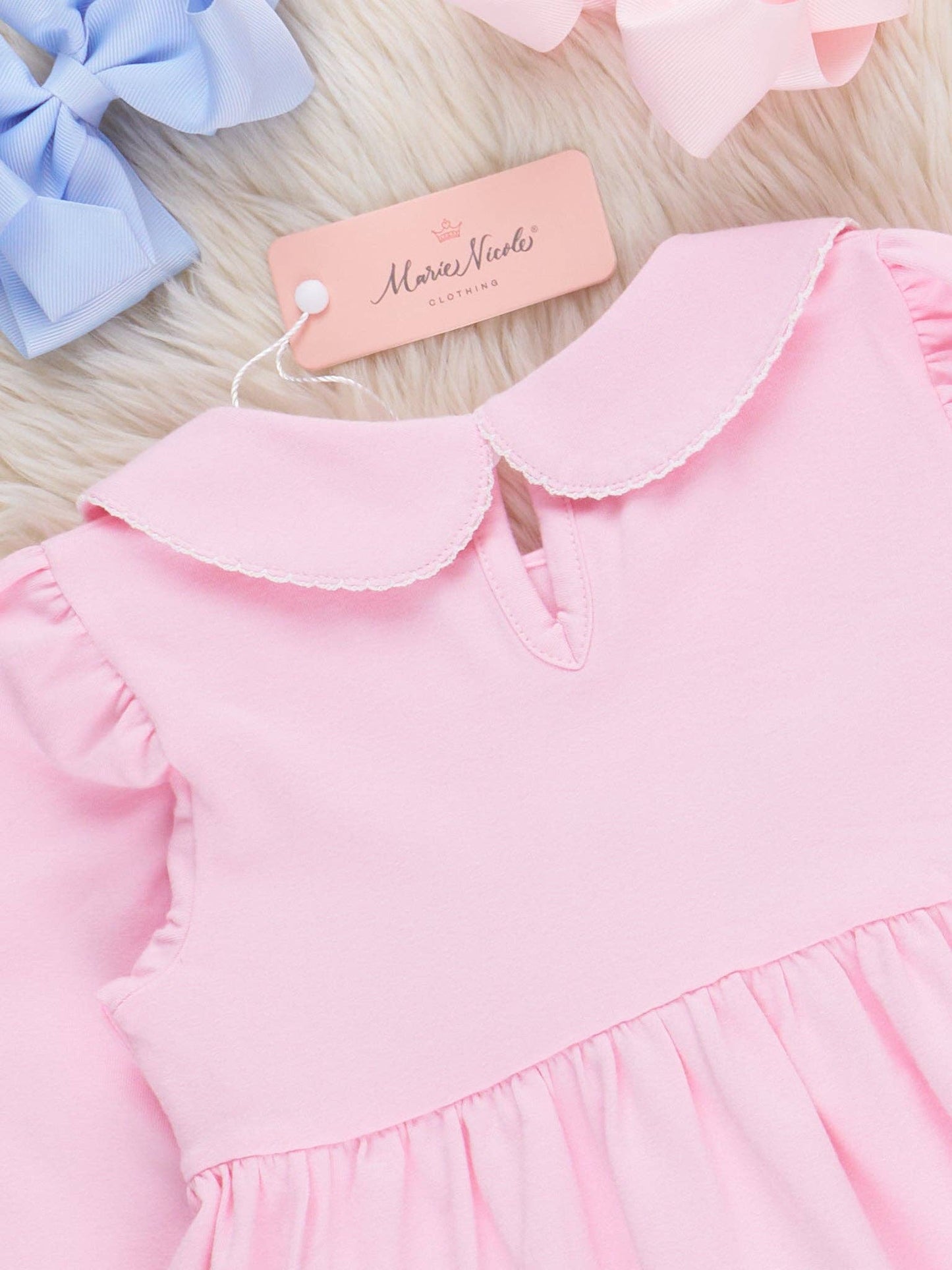 Balloon Bliss Smocked Dress: 2XS(12/18mos)