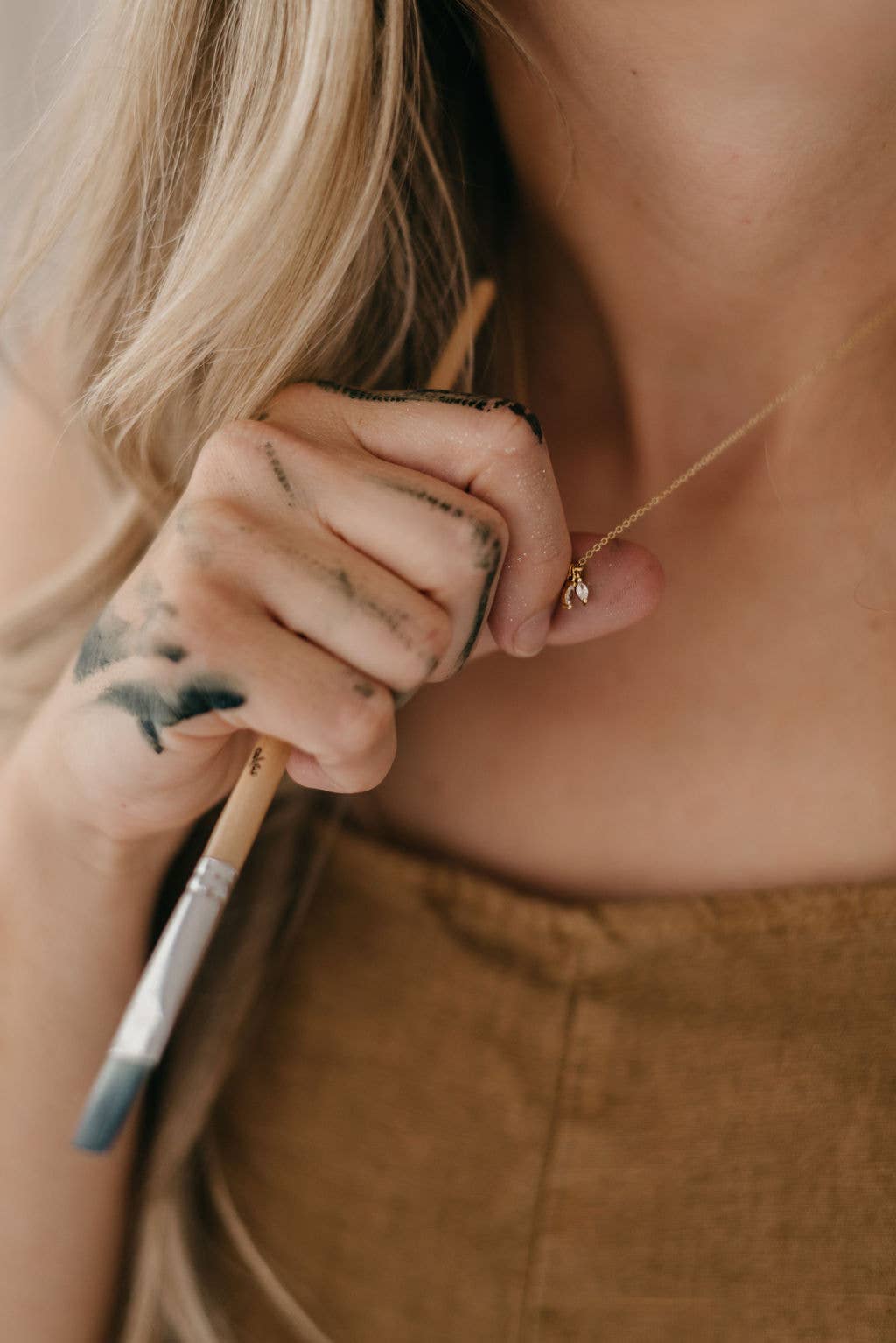In the Valley | Christian Necklace Gift | Psalm 23:4: 18"