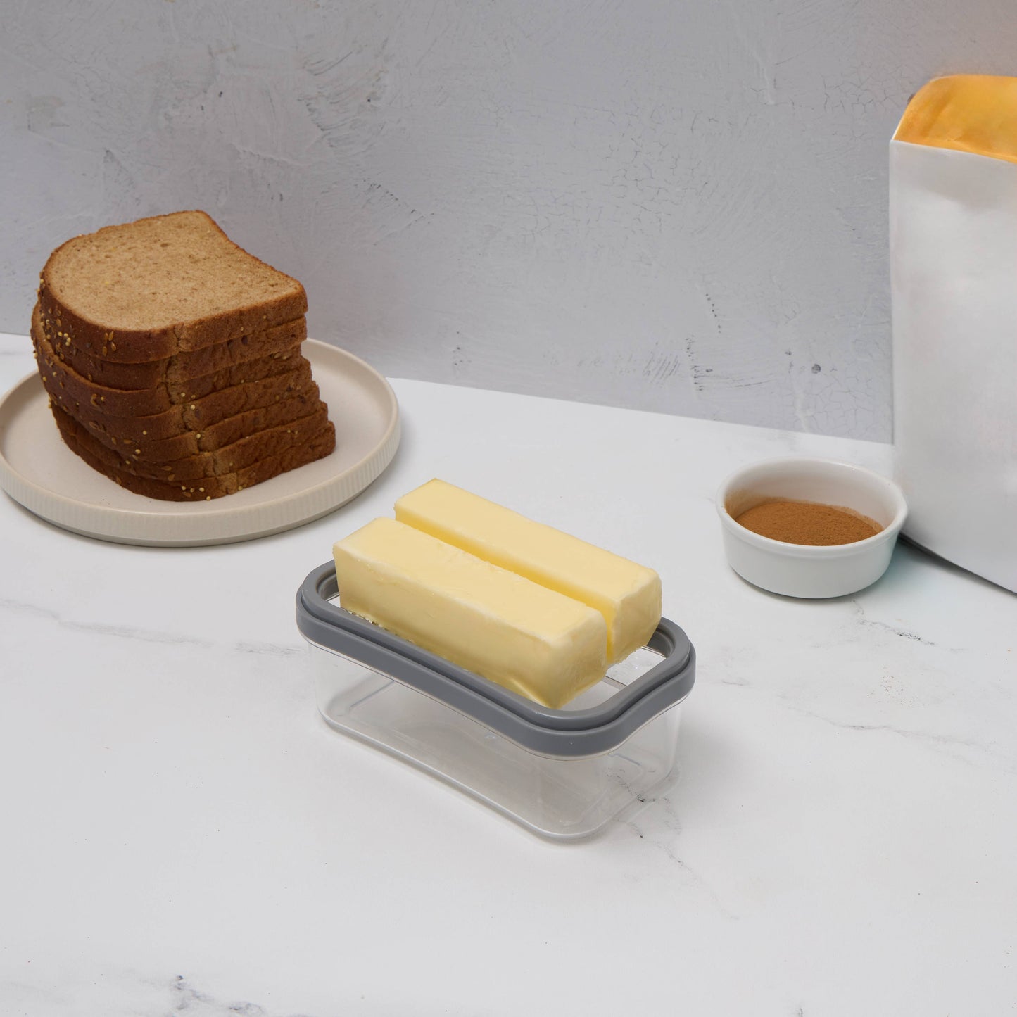Butter Slicer with Container - Smoke