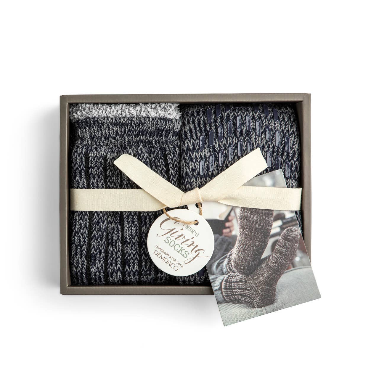 Men's Slipper Socks - Navy