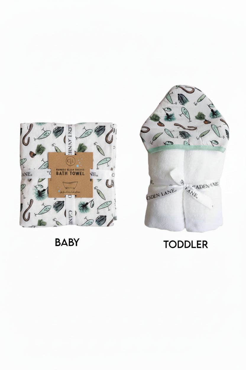 Bamboo Hooded Towel | Tackle Box: Baby