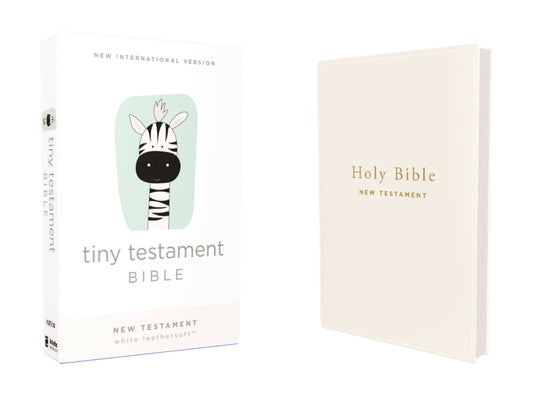 NIV Tiny Testament Bible New Testament Leathersoft White