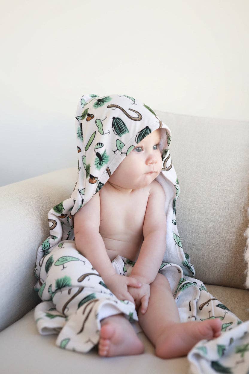 Bamboo Hooded Towel | Tackle Box: Baby