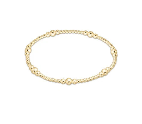 Purpose Gold 4mm Bead Bracelet