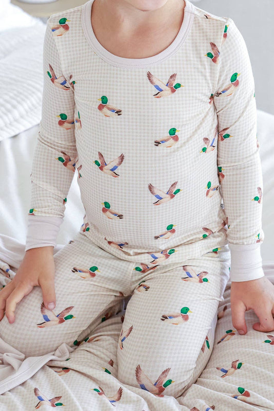 Two Piece Bamboo Pajama Set | Little Mallard: 2T