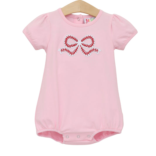 Ball Park Bow Bubble: 18 Months