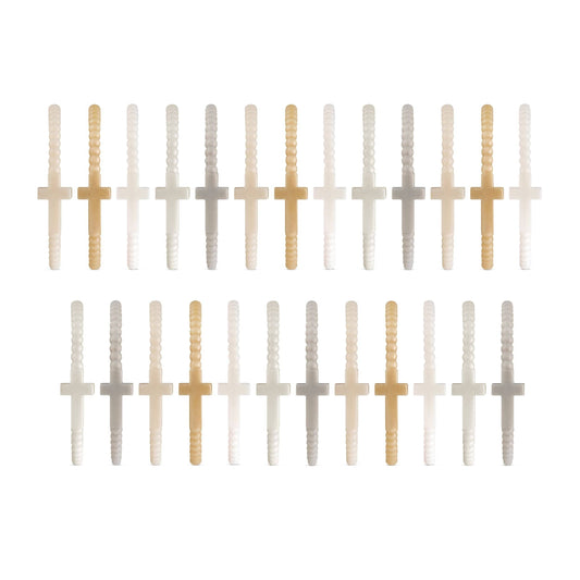 Jesus Bracelets - Group Packs: Shimmering Sands (25 Pack) / Medium