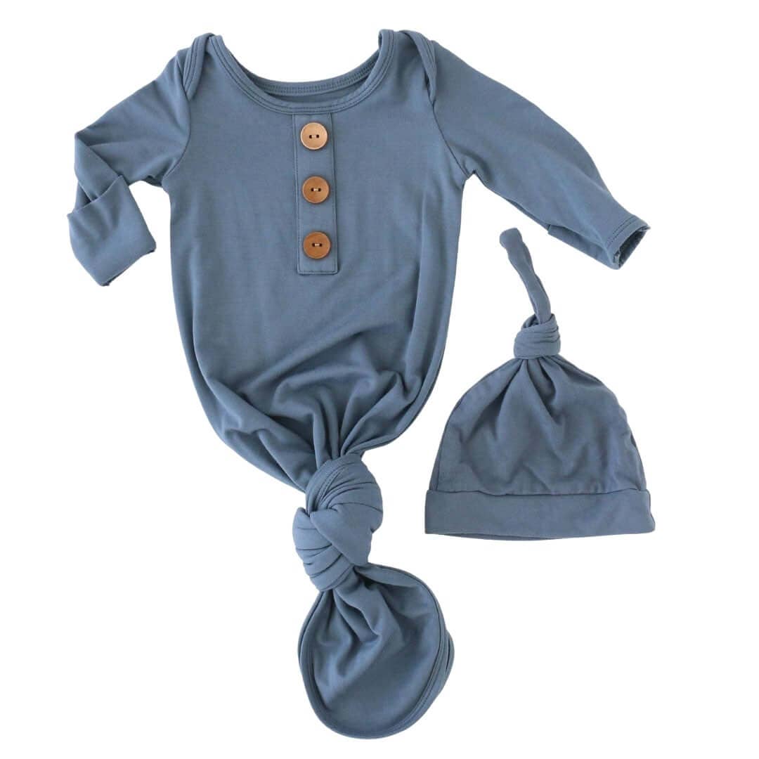 Knot Gowns | Best Selling Solids: Moss