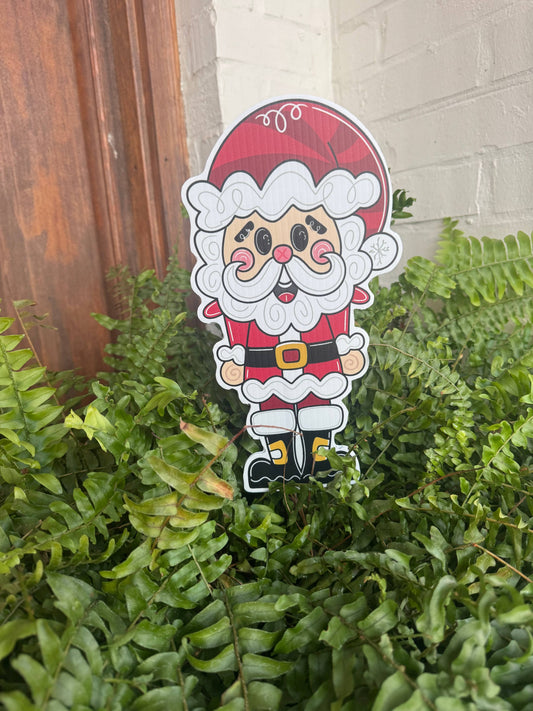 Jolly Santa : Flower Pot