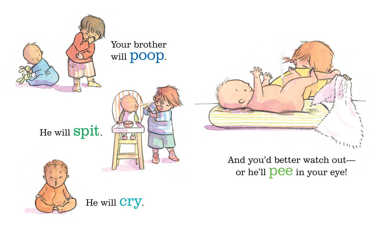 You're Getting a Baby Brother! by Sheila Sweeny Higginson: Board Books; 24 pages / English