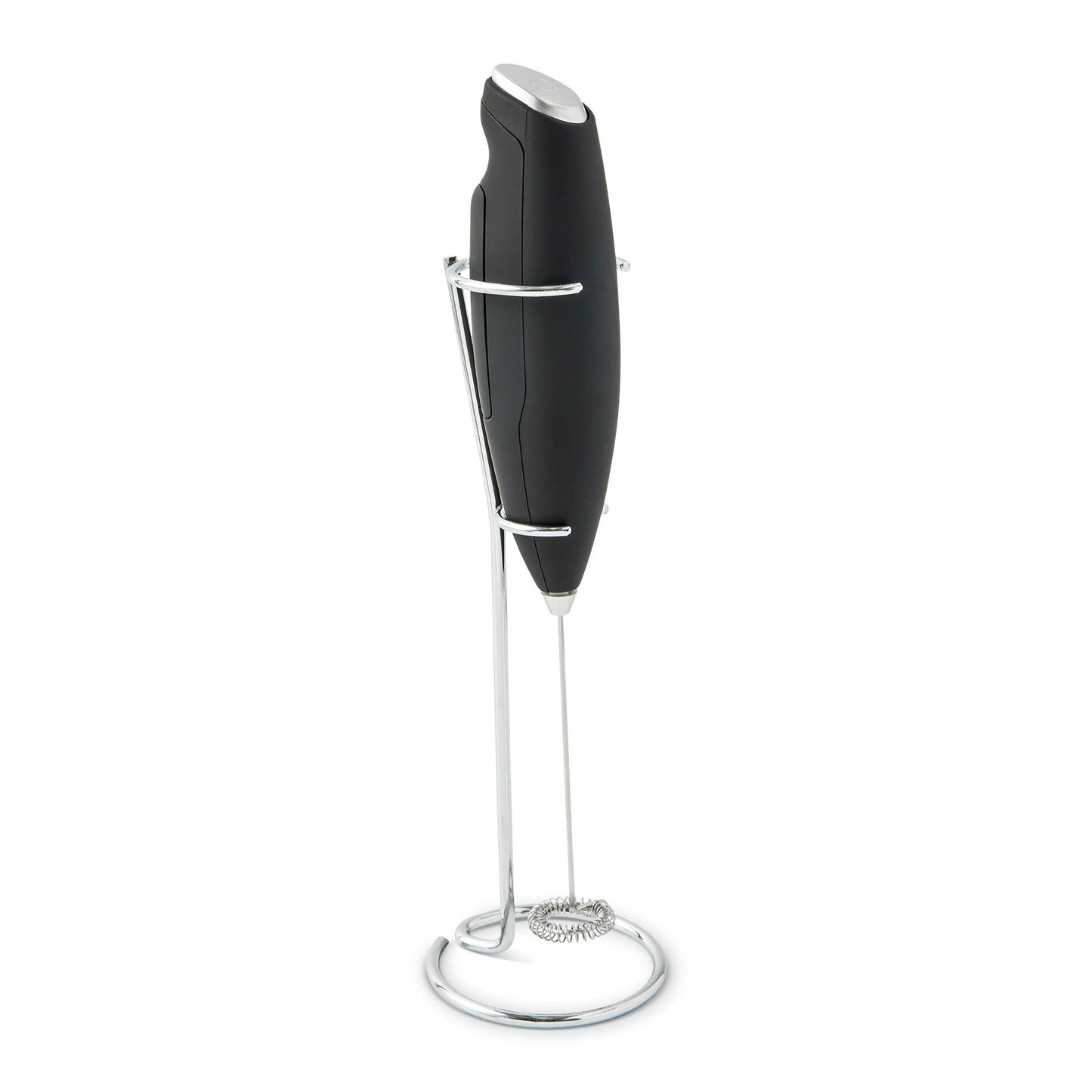 Milk Frother with Stand - Onyx