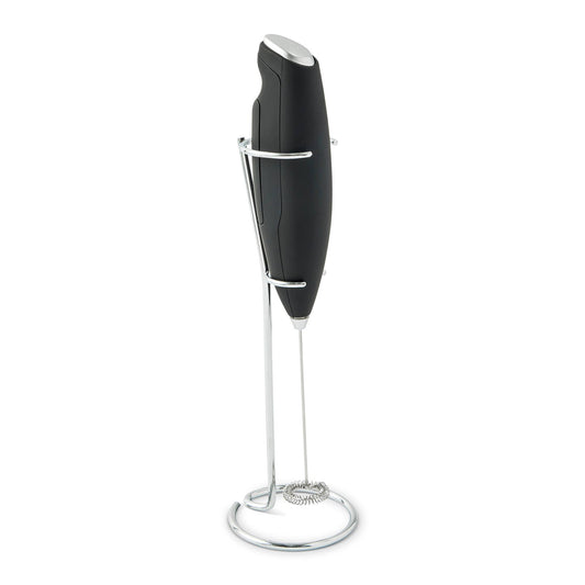 Milk Frother with Stand - Onyx