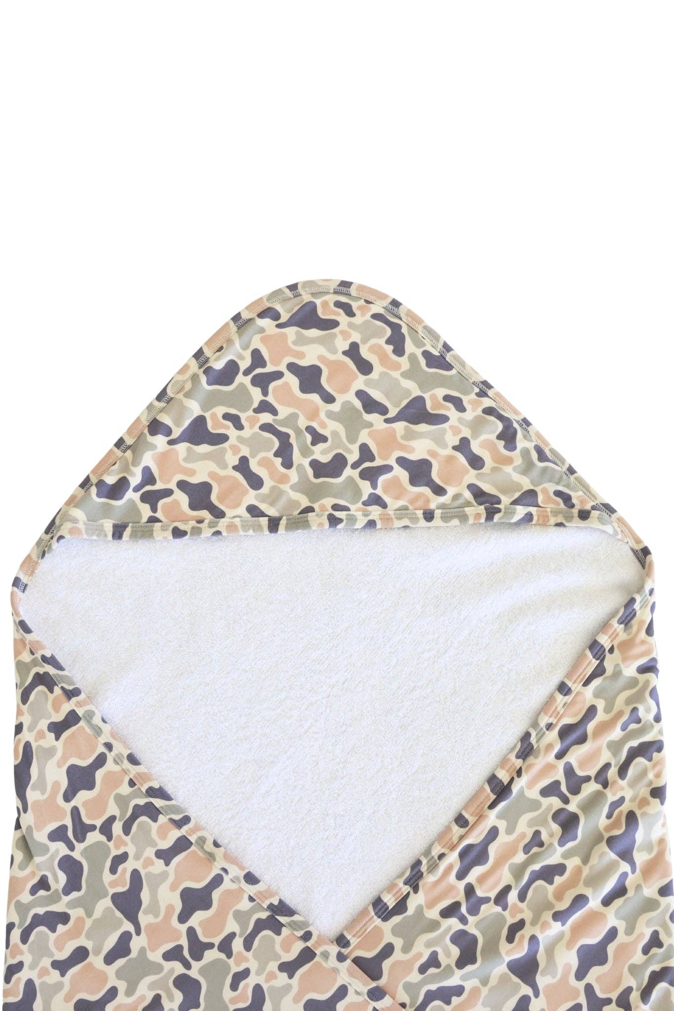 Bamboo Hooded Towel | Camo Cutie (Wholesale): Baby