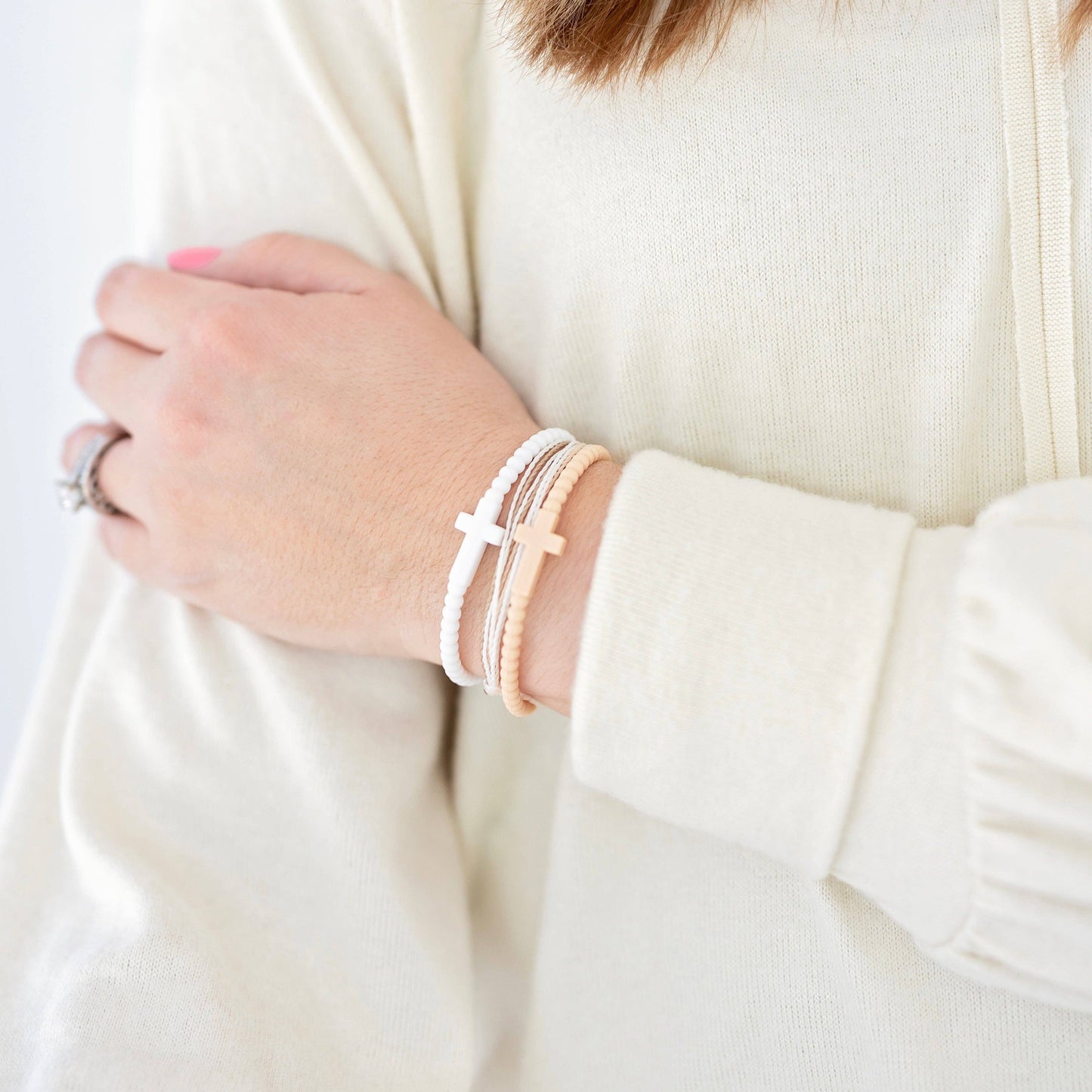 Jesus Bracelets - 5 Packs: Drift / Medium