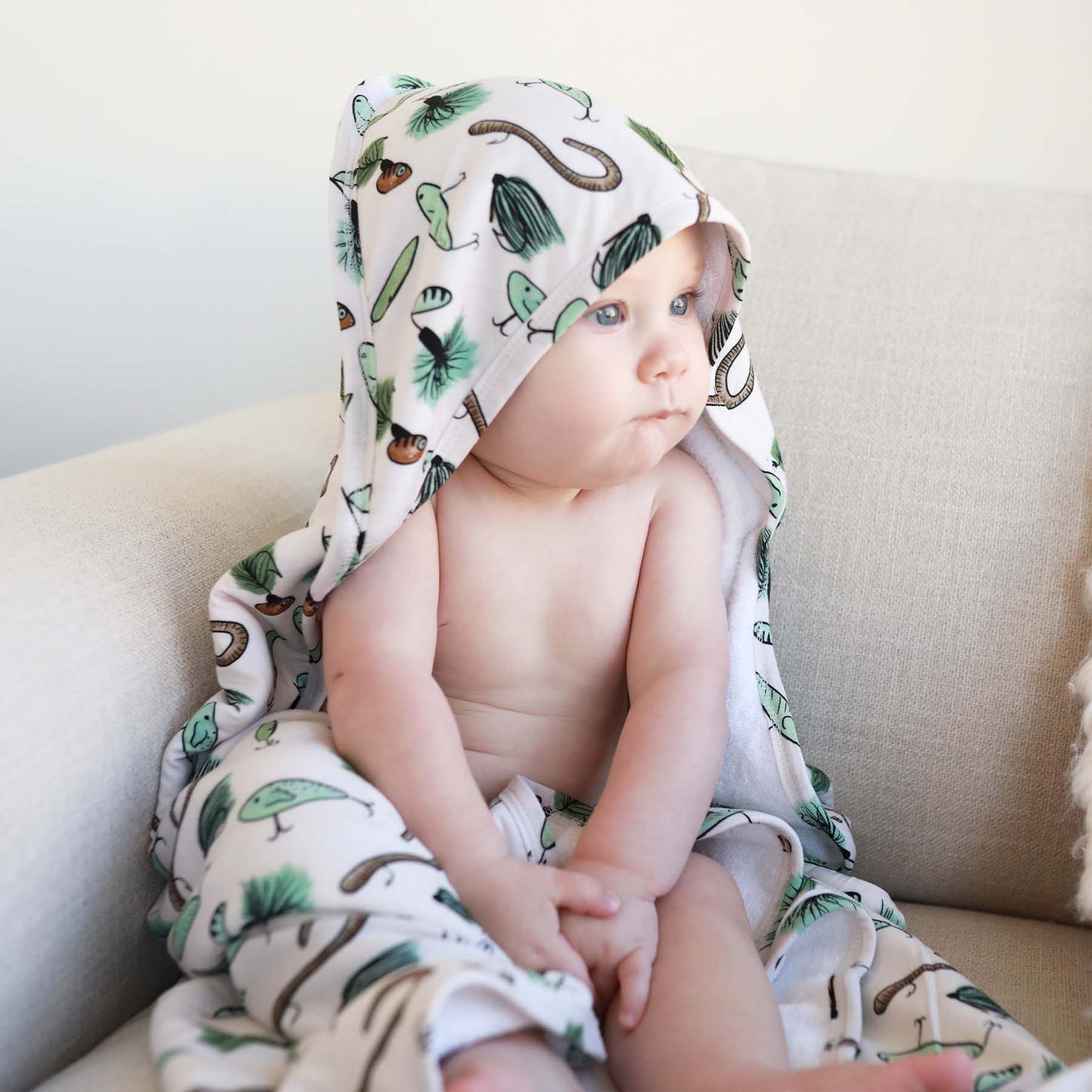 Bamboo Hooded Towel | Tackle Box: Baby