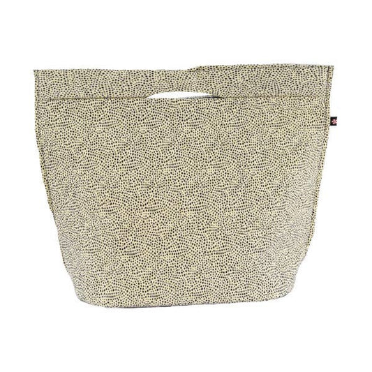 Cheetah Seersucker Insulated Lizzi Tote | Mint