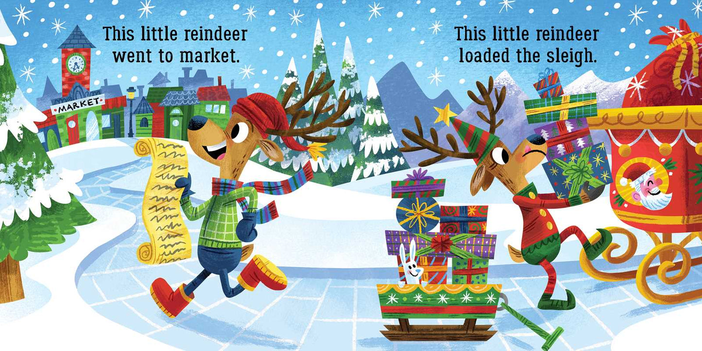 This Little Reindeer by Aly Fronis: Board Books; 16 pages / English