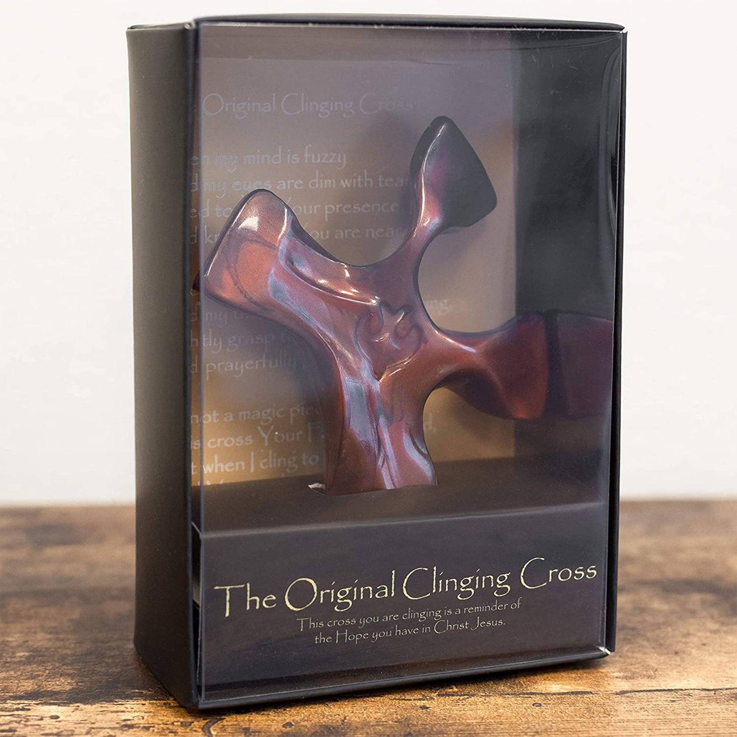 Dark Tortoise / Copper (Shiny) Clinging Cross