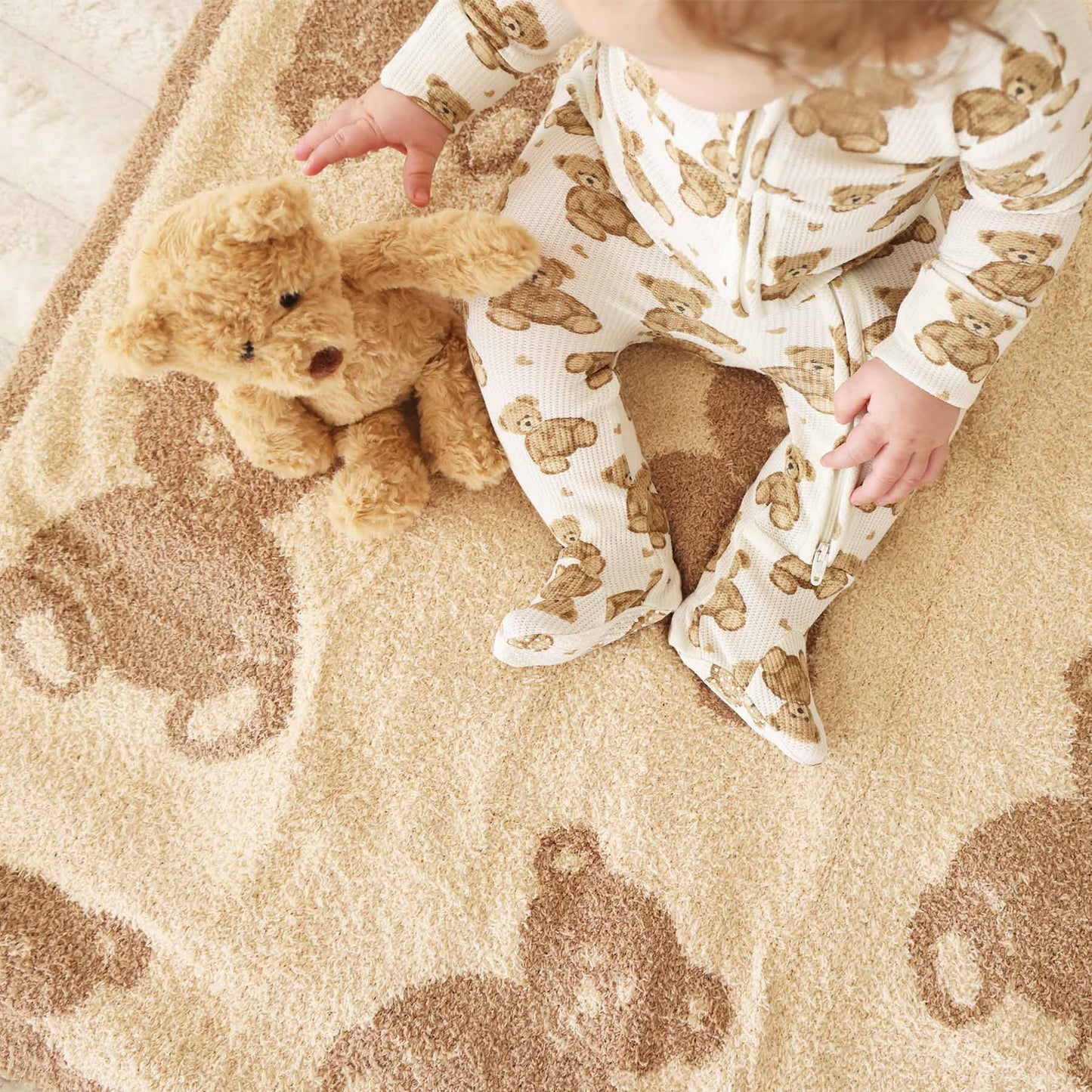 CuddleLane™ Luxe Blankets | Teddy Bears: Baby Blanket (40" x 30")