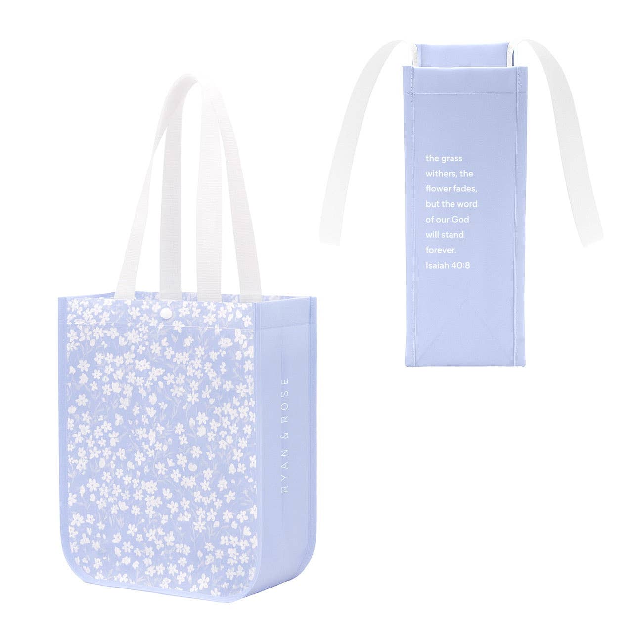 Snap Tote: Plum Path