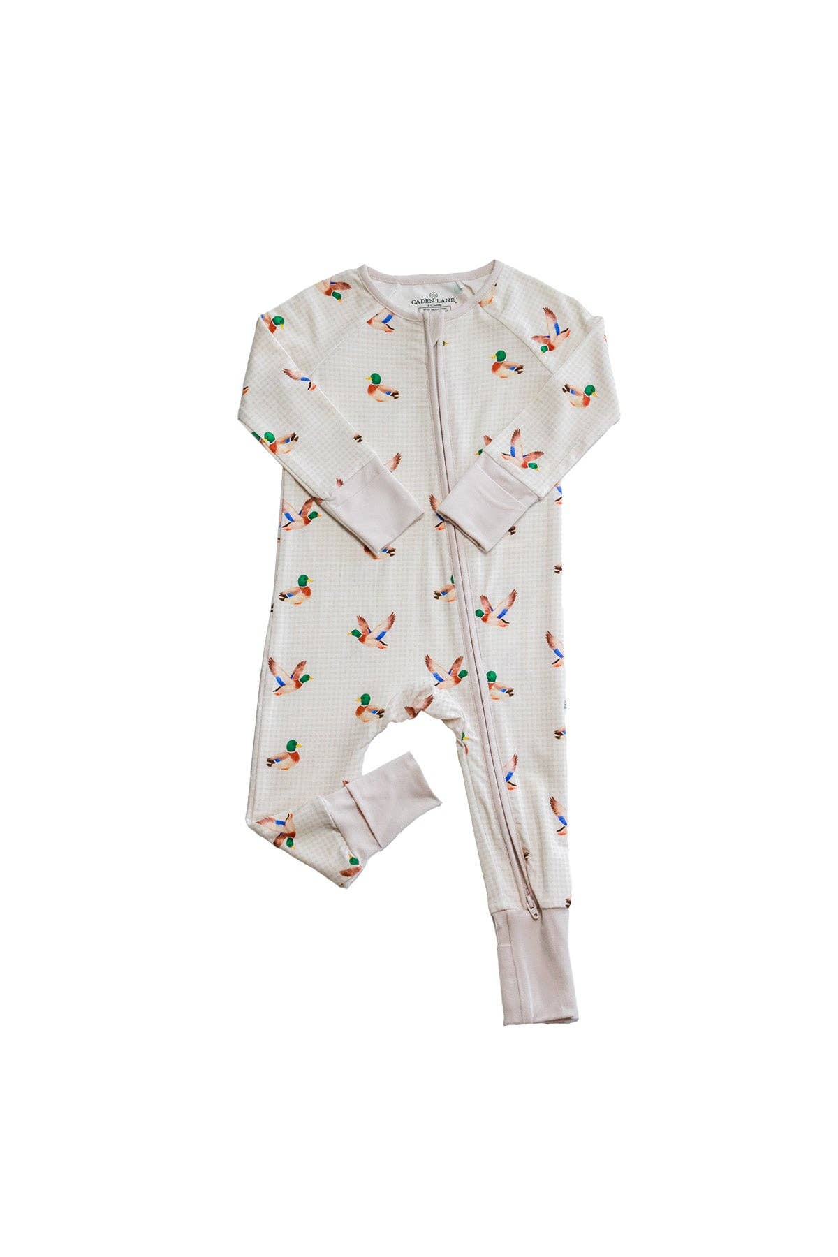 Convertible Bamboo Zip Romper | Little Mallard: 6-12 months