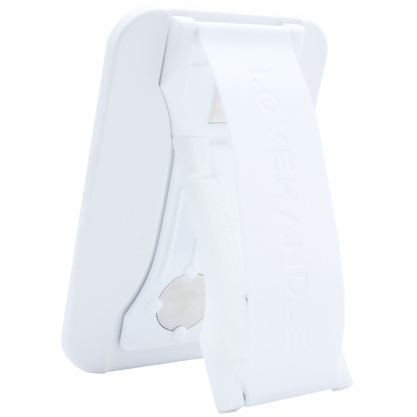 LoveHandle PRO for Magsafe- White Silicone on White Base: DEFAULT TITLE