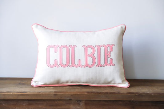 Name Pillow- Traditional Girl