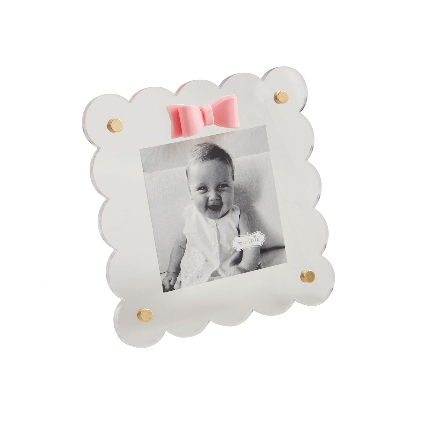 Mudpie Square Acrylic Bow Frame