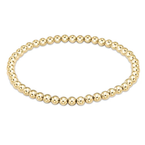 Enewton classic gold 4mm bead bracelet