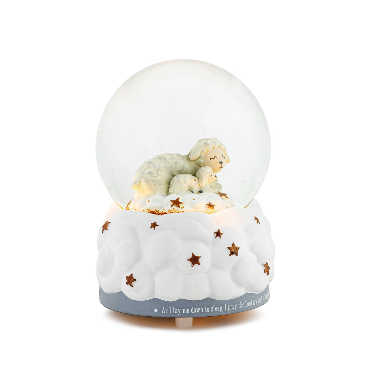 Goodnight Prayer Light Up Musical Water Globe