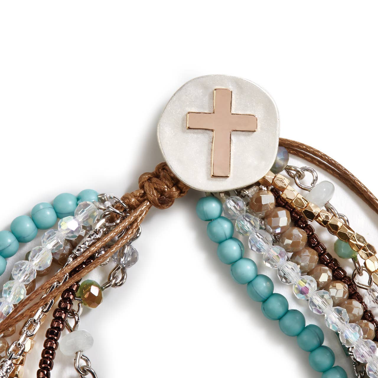Beaded Prayer Bracelet - Turquoise