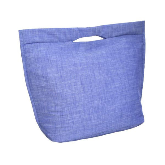 Navy Chambray Insulated Lizzi Tote | Mint