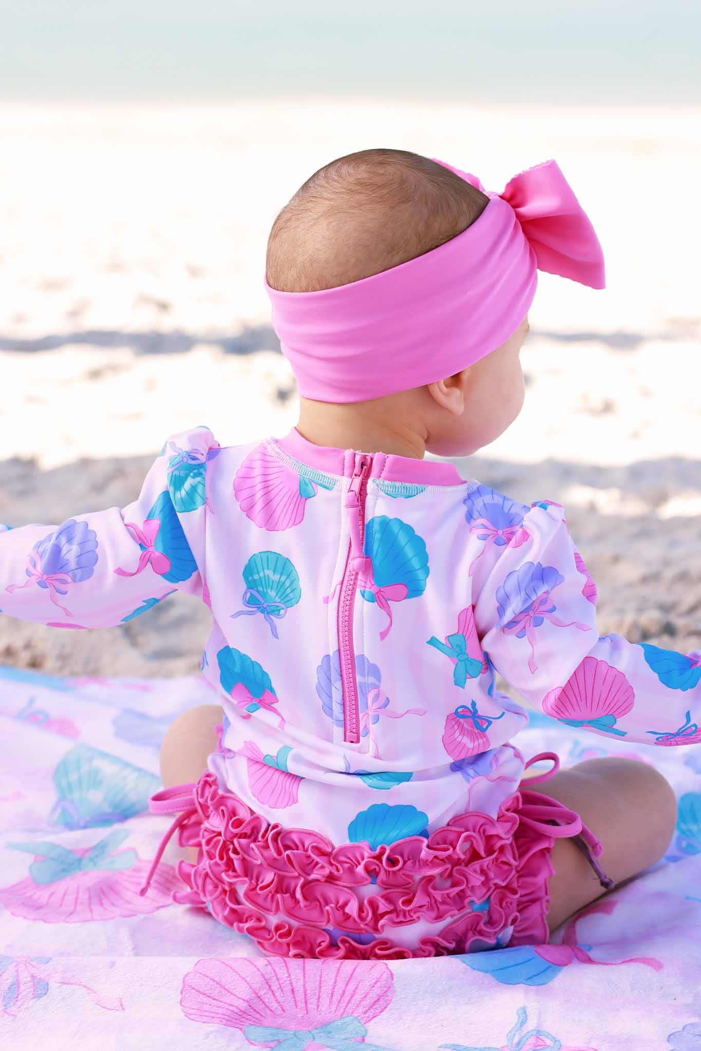 Swim Bow | Pink Sweetie: M