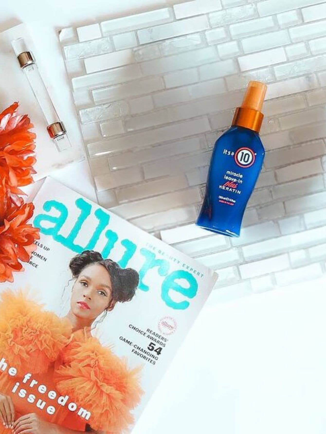 It's a 10 Miracle Leave-In Plus Keratin Hair Treatment