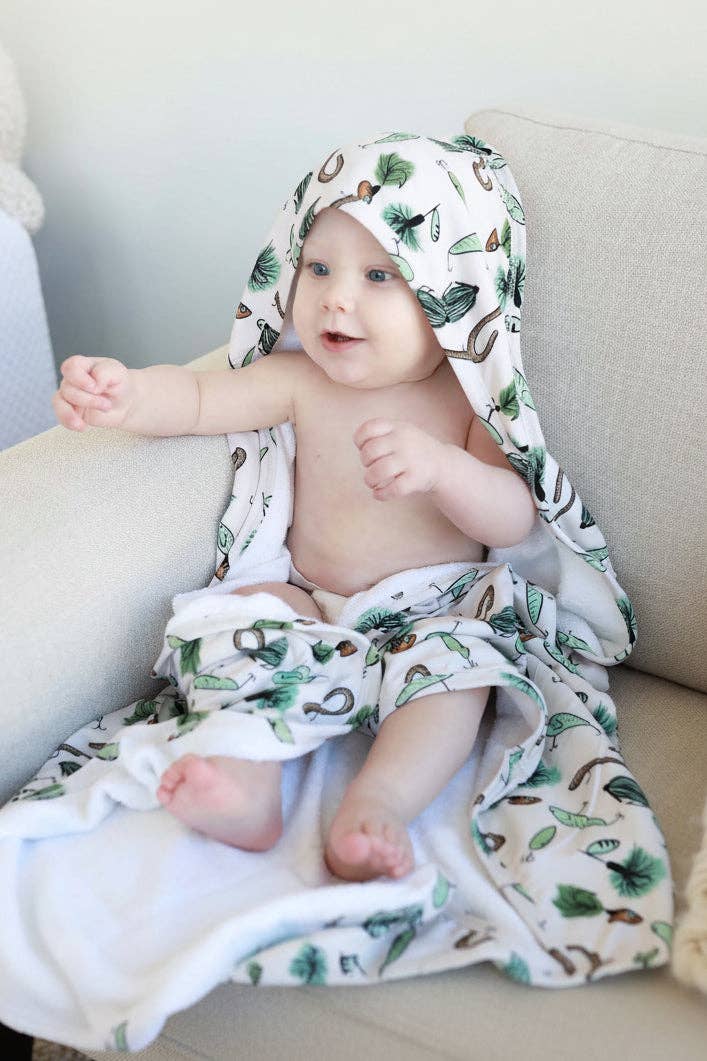Bamboo Hooded Towel | Tackle Box: Baby